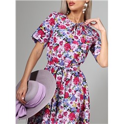 Платье Цветочный роман, кокетка