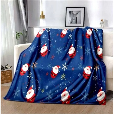 Плед велсофт "Санта" 2сп. 180*200 см.