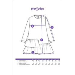 Платье PLAYTODAY #1038414