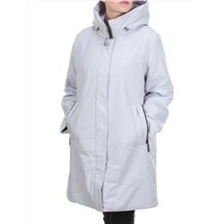 M818 LIGHT GRAY Куртка демисезонная женская (100 гр. синтепон) размер 52
