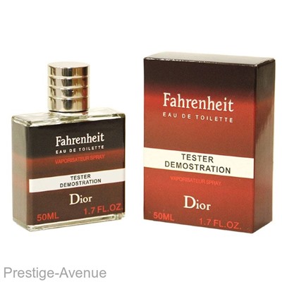 Тестер Christian Dior  Fahrenheit  for men edt  50ml