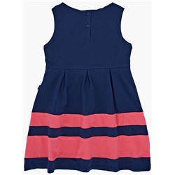 Платье UD 2912 син/коралл