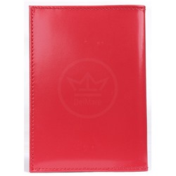 Обложка для автодокументов Cayman-В 122л натуральная кожа алый шик (10)  105658