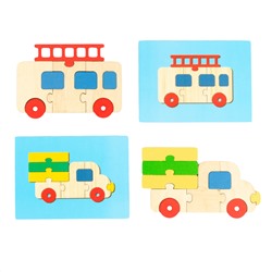 Пазл конструктор «Автотранспорт»