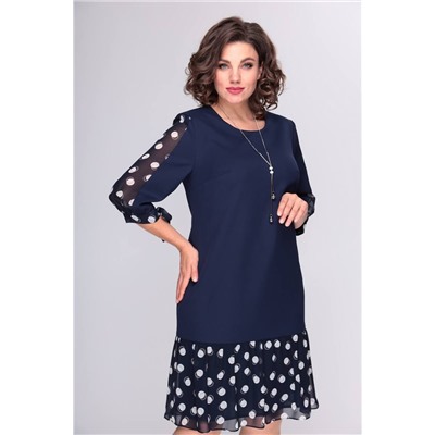 Moda Versal П2357 т.синий, Платье