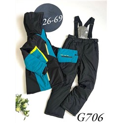 Костюм G706 бирюзовый