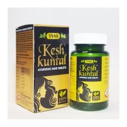 KESHKUNTAL tablet, Vyas (КЕШКУНТАЛ, Аюрведическое средство для роста волос, Вьяс), 100 таб.