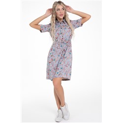 Платье Сафари (грей)