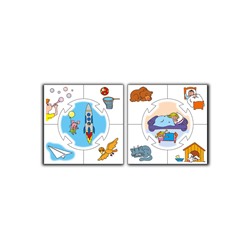 «Кто что делает», настольная игра серии «Учись, играя»