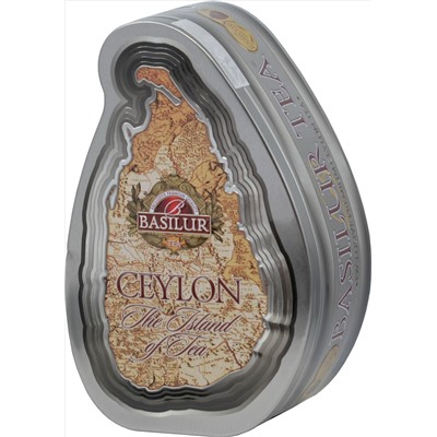 BASILUR. Чайный остров. Platinum 100 гр. жест.банка
