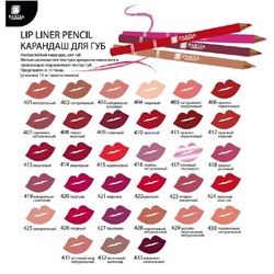 Карандаш д/губ дерево 410 красный Parisa