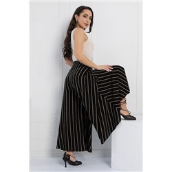 Брюки Камелия (черные/полоска) Б12964-13М