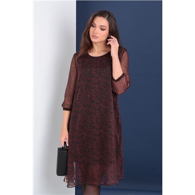 Anastasia 917.3 черный+красный, Платье