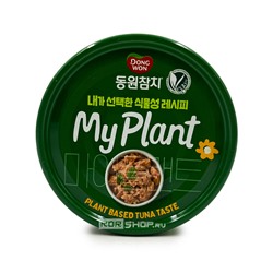Растительный веганский тунец консервированный в масле Dongwon, Корея, 100 г Акция