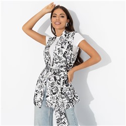 Жилет оригинальный, Настроена эффектно (фэшн)