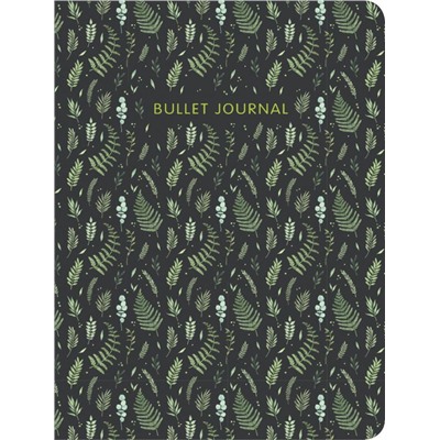 Блокнот в точку: Bullet Journal (листья)