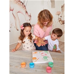 Набор Лапочка отпечатки ручек и ножек вашего малыша «Я и мама»