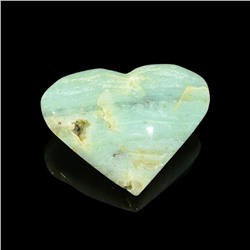 Сердце из амазонита 57*45*23мм, 63г
