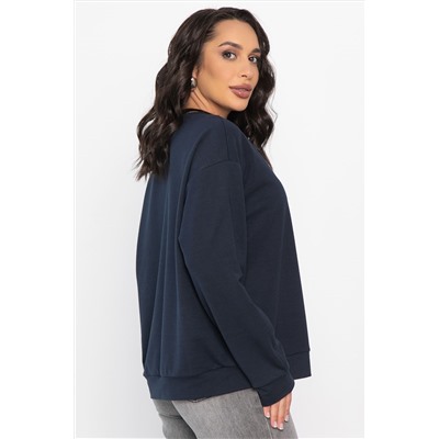 Свитшот Айрис (темно-синий) Б14568-25М