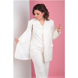 Mubliz 033 молоко, Брюки,  Жакет,  Жилет