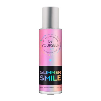 BE YOURSELF GLIMMER SMILE 50ml /жен. M~