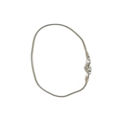 Цепочка на руку (серебристая, металл, 18 см.), 1 шт.