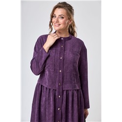 ANASTASIA MAK 938 ежевичный, Платье