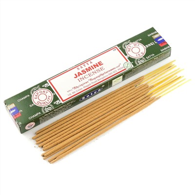 JASMINE Incense, Satya (Благовония ЖАСМИН, Сатья), 15 г.