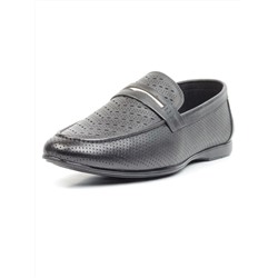 C148-1 BLACK Полуботинки мужские (натуральная кожа) размер