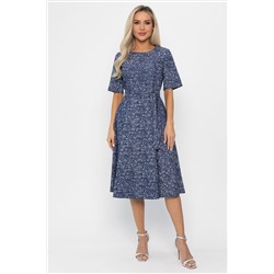 Платье Стиляги (синее) П13741-16М