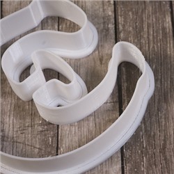 Вырубка для пряника "буква Э" пластик, 8 см