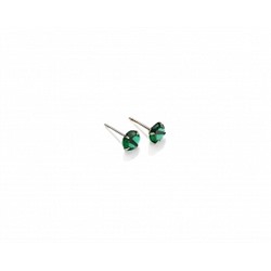 Серьги-гвоздики PR1469 -4 изумр