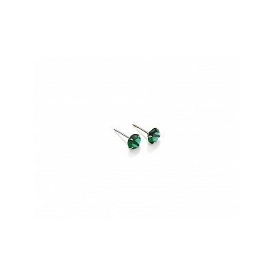 Серьги-гвоздики PR1469 -4 изумр