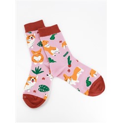 Носки р.35-40 "Cute Animals" Корги