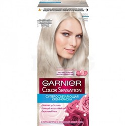 Краска д/волос РОСКОШЬ ЦВЕТА 901 Серебристый  блонд Garnier