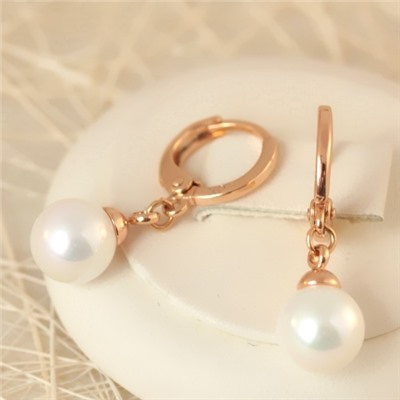 Серьги позолота H01-8969