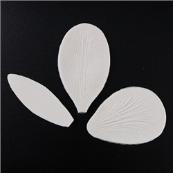 Силиконовый молд - вайнер "Лепестки №12" 3 шт