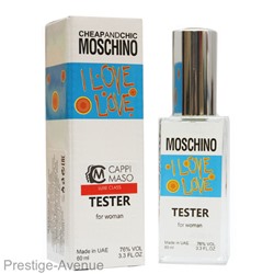 Тестер Moschino "Cheap and Chic I Love Love" for women 60 ml ОАЭ