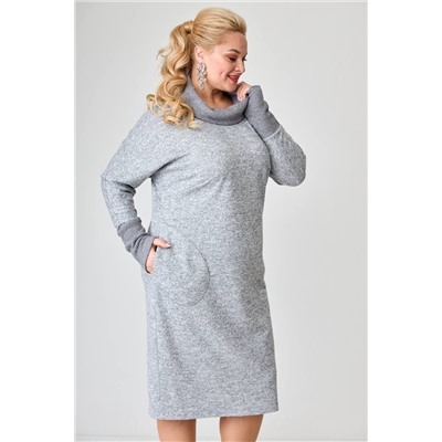 Avenue Fashion 0112 серый, Платье