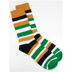 Носки р.40-45 "Geometry and Line" Yellow and White