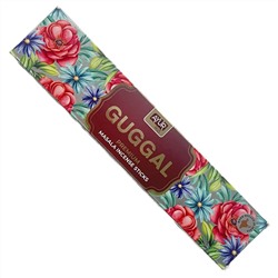 GUGGAL Premium Masala Incense Sticks, Ayur Plus (ГУГГУЛ, ароматические масала палочки премиум-класса, Аюр Плюс), 18 г.