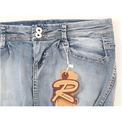 SK-100E Юбка джинсовая женская (98% хлопок, 2% спандекс) размер W25 - 38 российский