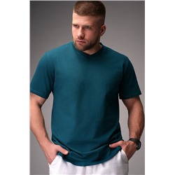 Мужская футболка больших размеров c V-вырезом Happyfox