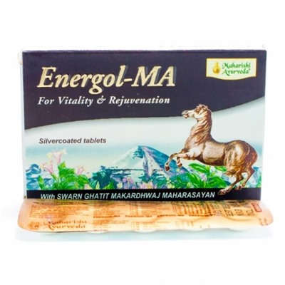 ENERGOL-MA, Maharishi Ayurveda (ЭНЕРГОЛ-МА, повышение уровня энергии в организме, Махариши Аюрведа), 20 таб.