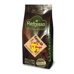 KENYA AA, Refresso (КЕНИЯ АА, кофе средней обжарки, МОЛОТЫЙ, Рефрессо), 200 г. - СРОК ГОДНОСТИ ДО 27 МАЯ 2025 ГОДА