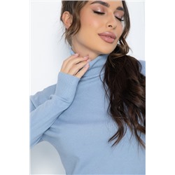 Водолазка Зимняя история (голубая) Б14524-20М