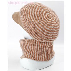 497-ТД Комплект женский (кепка+снуд) (56-58)