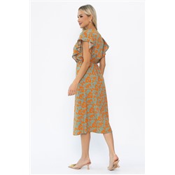 Платье Айлана (оранжевое) П13933-35М