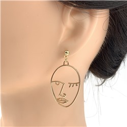 Серьги «Лица»