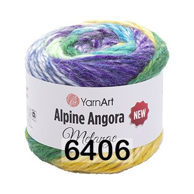 Пряжа YarnArt Alpine Angora Melange